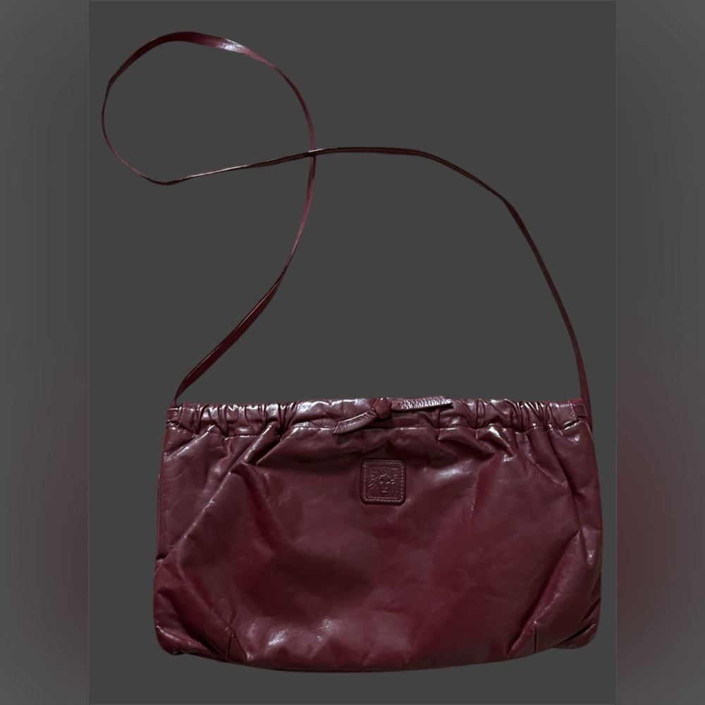 Burgundy Leather Purse